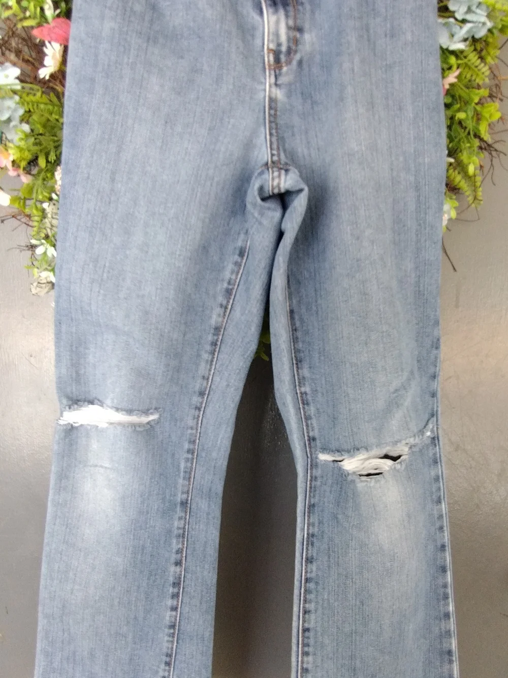 The Children's Place Light Blue Kids Ripped Jeans